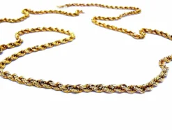 Collier Maille torsadée Or jaune