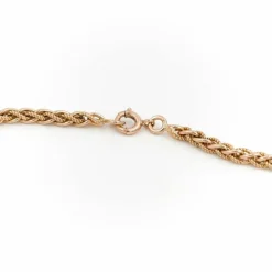 Collier Maille torsadée Or jaune
