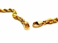 Collier Maille torsadée Or jaune