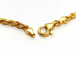 Collier Maille torsadée Or jaune