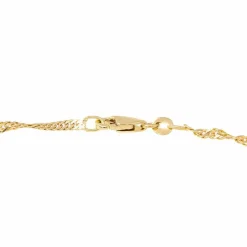 Collier Maille torsadée Or jaune