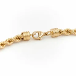 Collier Maille torsadée Or jaune