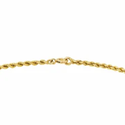 Collier Maille torsadée Or jaune Diamant