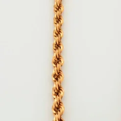 Collier Maille Torsadée Or Jaune