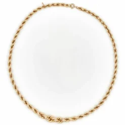 Collier Maille torsadée Or jaune