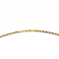 Collier Maille torsadée Or jaune