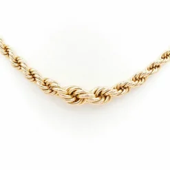 Collier Maille torsadée Or jaune