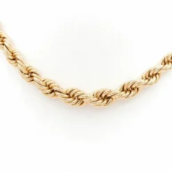 Collier Maille torsadée Or jaune