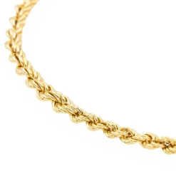 Collier Maille torsadée Or jaune