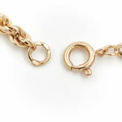 Collier Maille torsadée Or jaune
