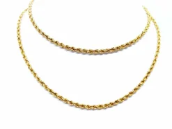 Collier Maille torsadée Or jaune