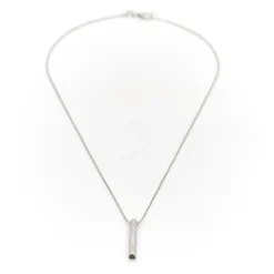 Collier Maille venitienne Or blanc