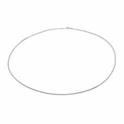 Collier Maille venitienne Or blanc