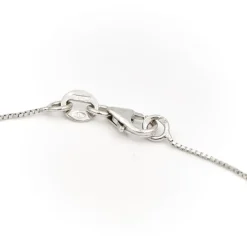 Collier Maille venitienne Or blanc