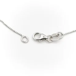 Collier Maille venitienne Or blanc