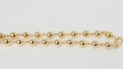 Collier Marseillais Boules Or Jaune