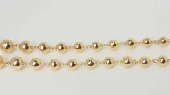 Collier Marseillais Boules Or Jaune