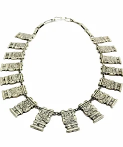 Collier Mexicain En Argent