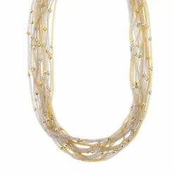 Collier multi-rangs 2 ors