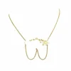Collier Napoléon III en or jaune et émail