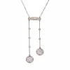 Collier négligé Art Déco diamants
