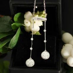 Collier négligé Art Déco diamants