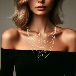 Collier négligé diamants