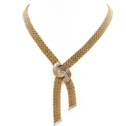Collier Négligé Or jaune Diamant