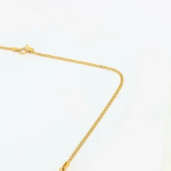 Collier nœuds en or jaune