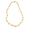 Collier Opales et Rubis