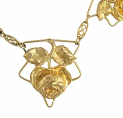 COLLIER OR ART NOUVEAU