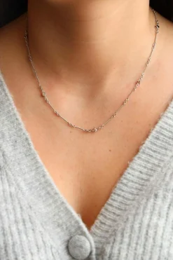 Collier Or blanc