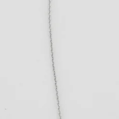 COLLIER OR BLANC 1 DIAMANT O,O7ct