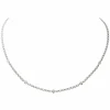 Collier Or blanc Diamant