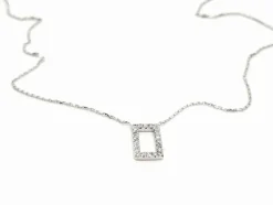Collier Or blanc Diamant