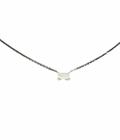 Collier Or blanc Diamant
