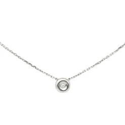 Collier Or blanc Diamant