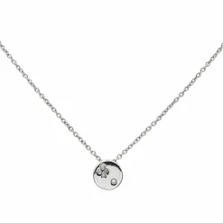 Collier Or blanc Diamant
