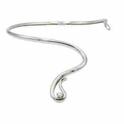 Collier or blanc diamant