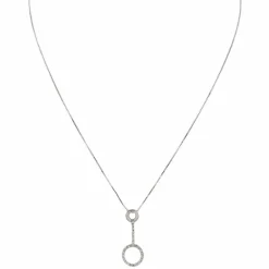 Collier Or blanc Diamant