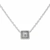 Collier Or blanc Diamant