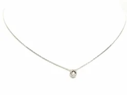 Collier Or blanc Diamant