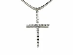 Collier Or blanc Diamant