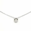 Collier Or blanc Diamant