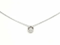 Collier Or blanc Diamant