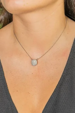 Collier Or blanc Diamant