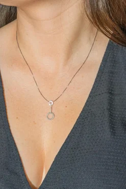 Collier Or blanc Diamant