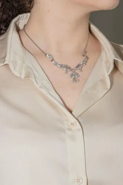 Collier Or blanc Diamant