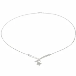 Collier Or blanc Diamant
