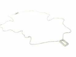 Collier Or blanc Diamant